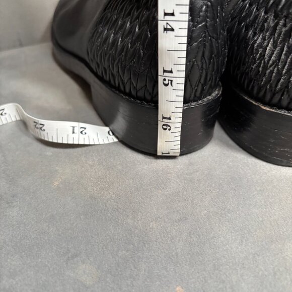 Cole Haan Black Leather & Stretch Riding Boots – Women’s Size 7.5 - Picture 10 of 14